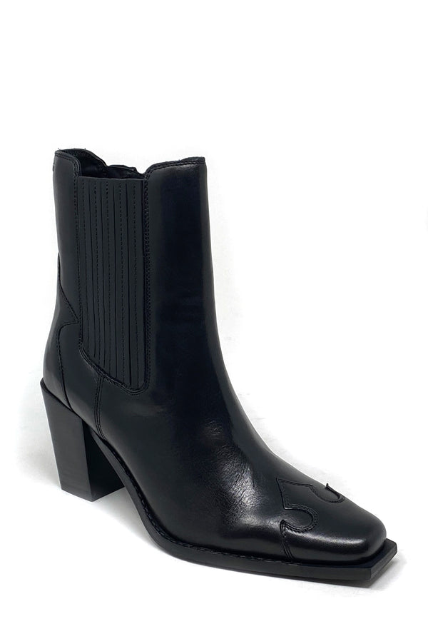 New Patron High Heel Chelsea Boot | Black