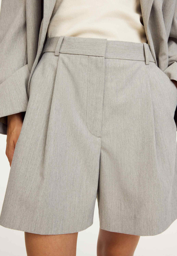 Poville suit shorts | Gray Brown Melange