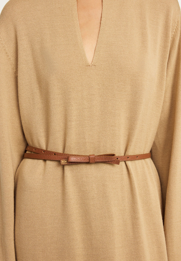 Booma Belt | Dark Tan