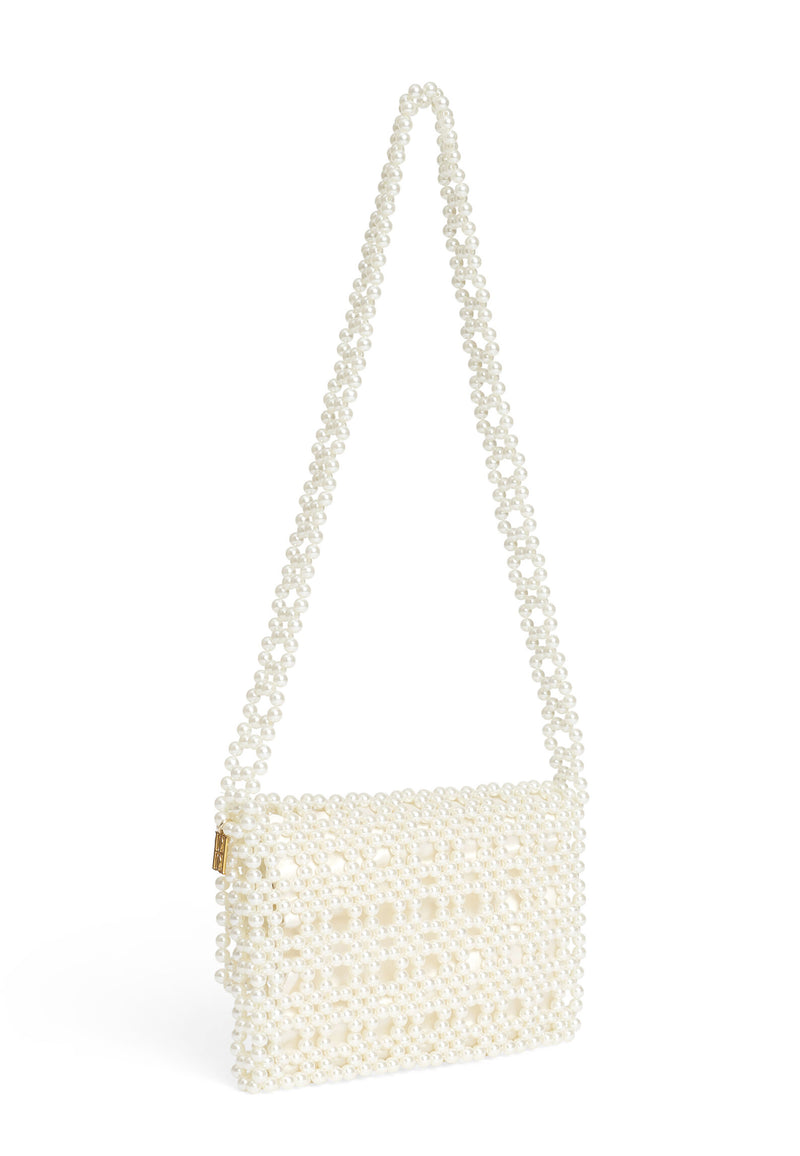 Chaklo bead bag | Soft white