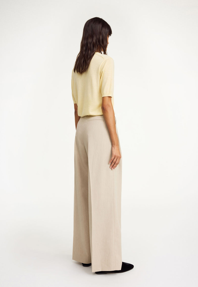 Cymbaria Pants | Beige Melange