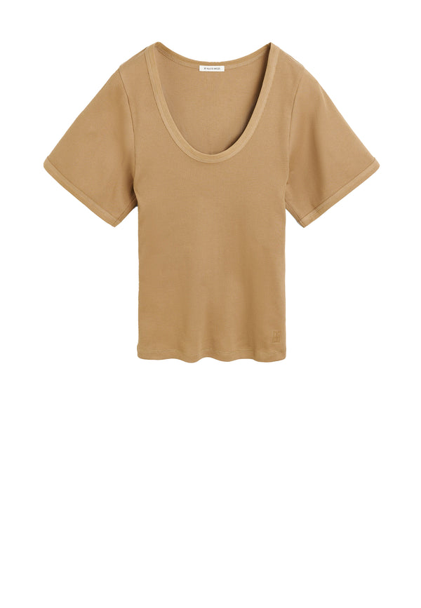 Lunai T-Shirt | Light Brown