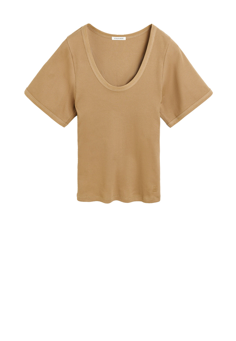 Lunai T-Shirt | Light Brown