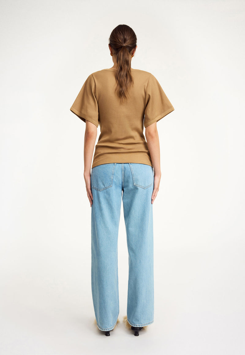 Lunai T-Shirt | Light Brown