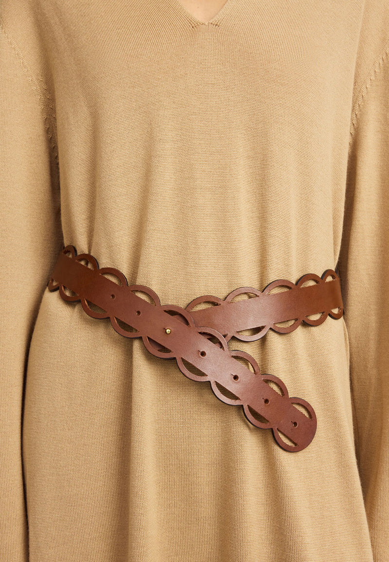 Nurra Belt | Dark Tan