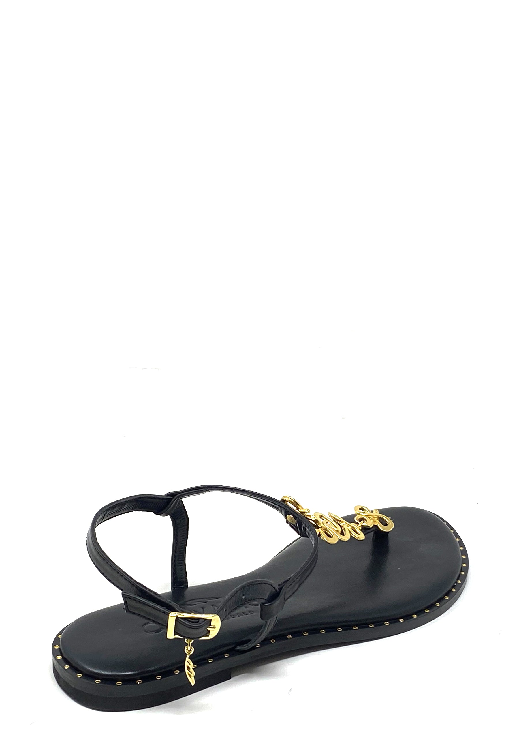 621523 Zehentrenner Sandale | Black