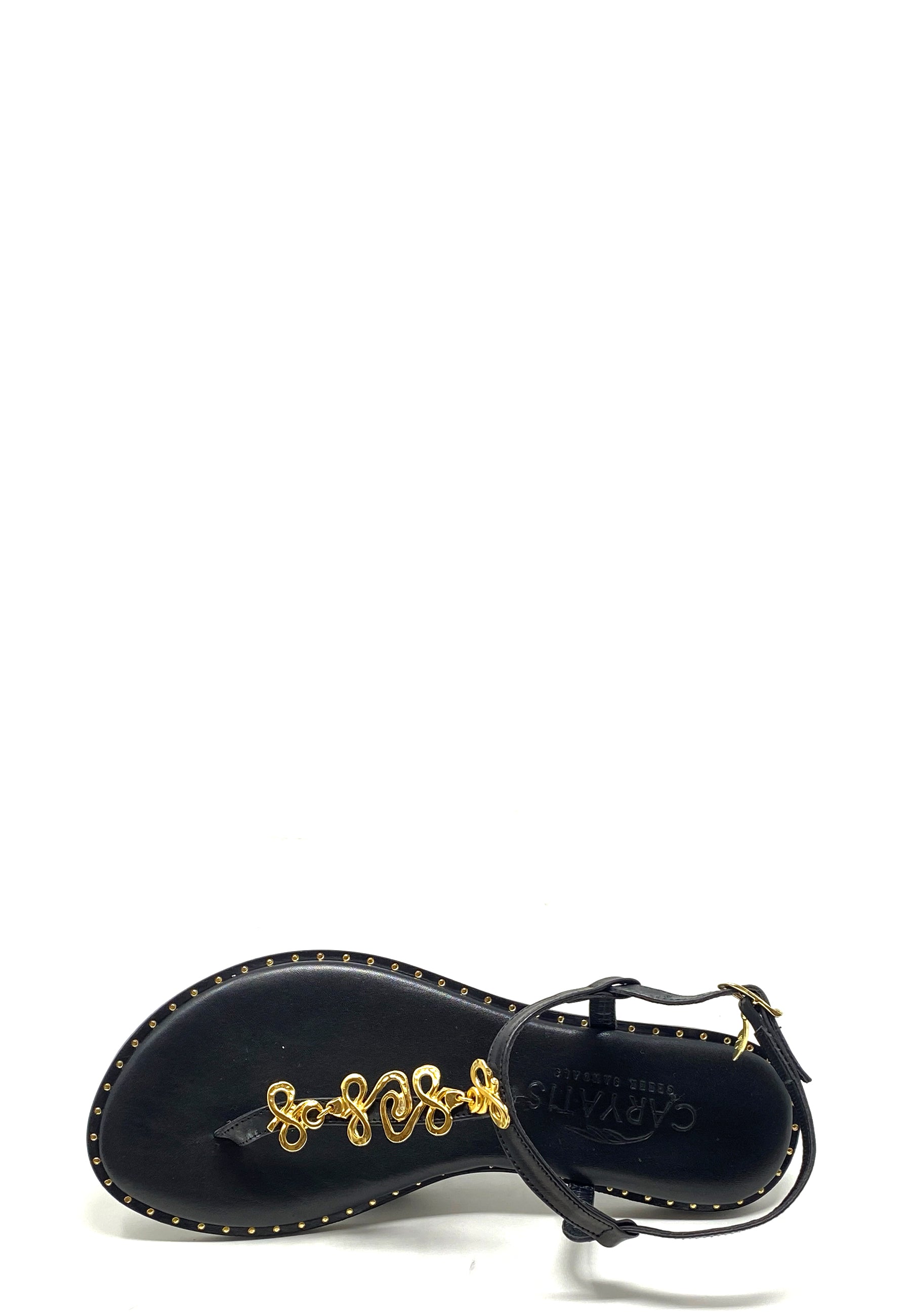 621523 Zehentrenner Sandale | Black