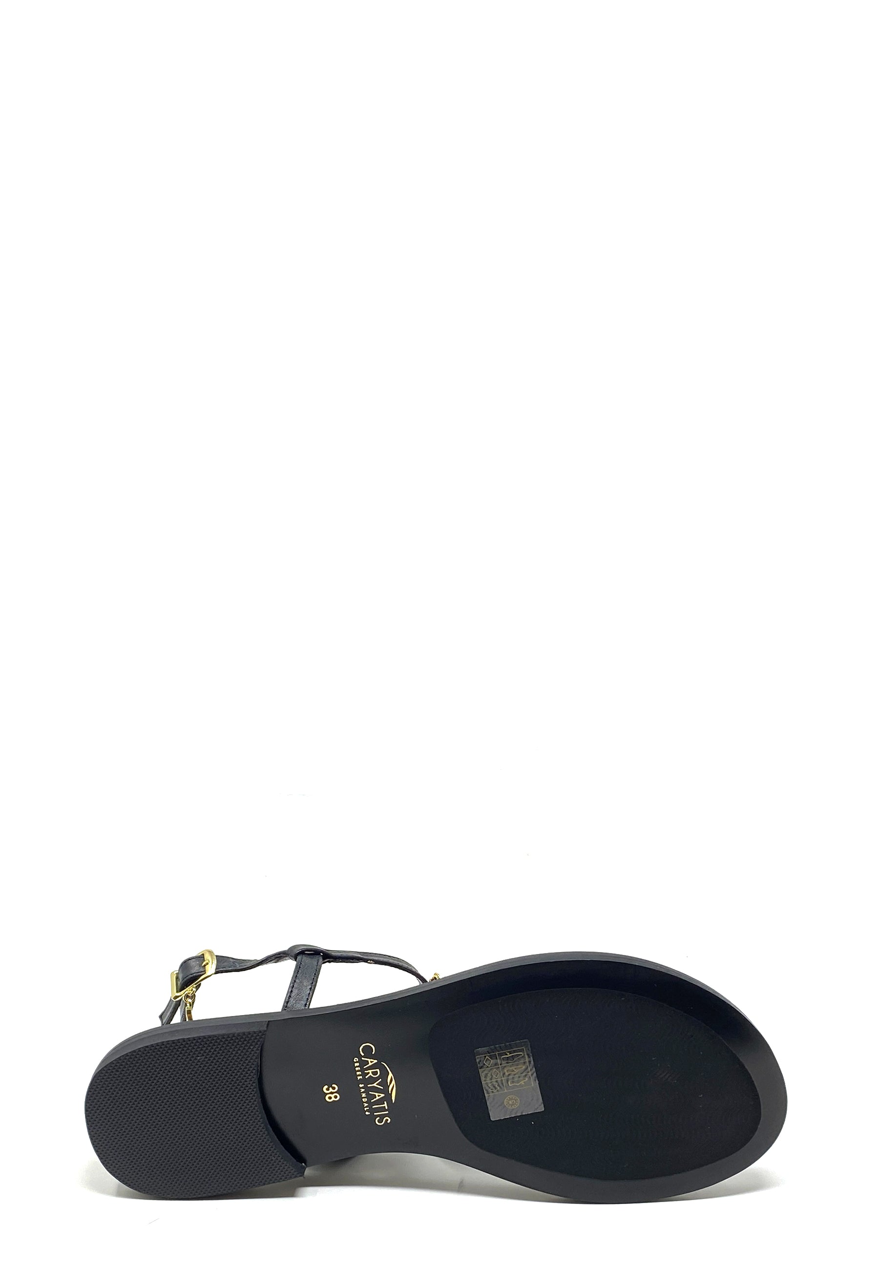 621523 Zehentrenner Sandale | Black