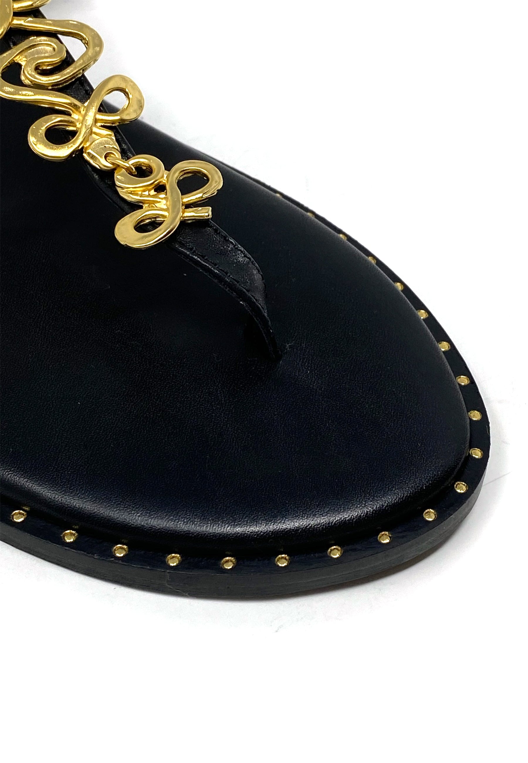 621523 Zehentrenner Sandale | Black