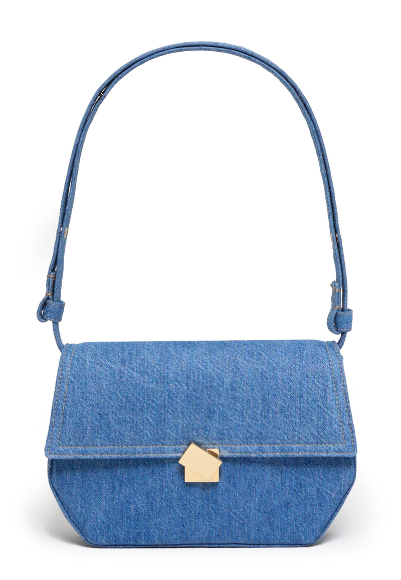 C90424 Closed Bag One S | Mid Blue