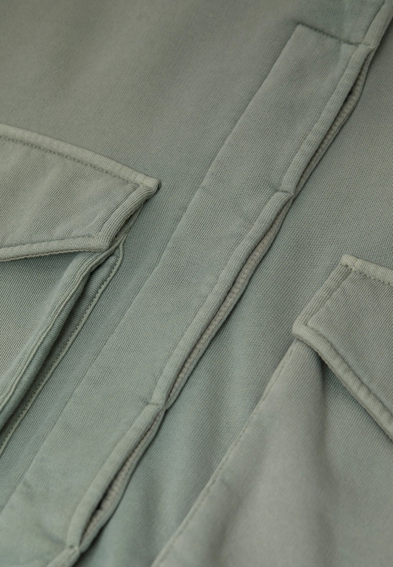 C95352 Heritage Sweatjacke | Faded Green