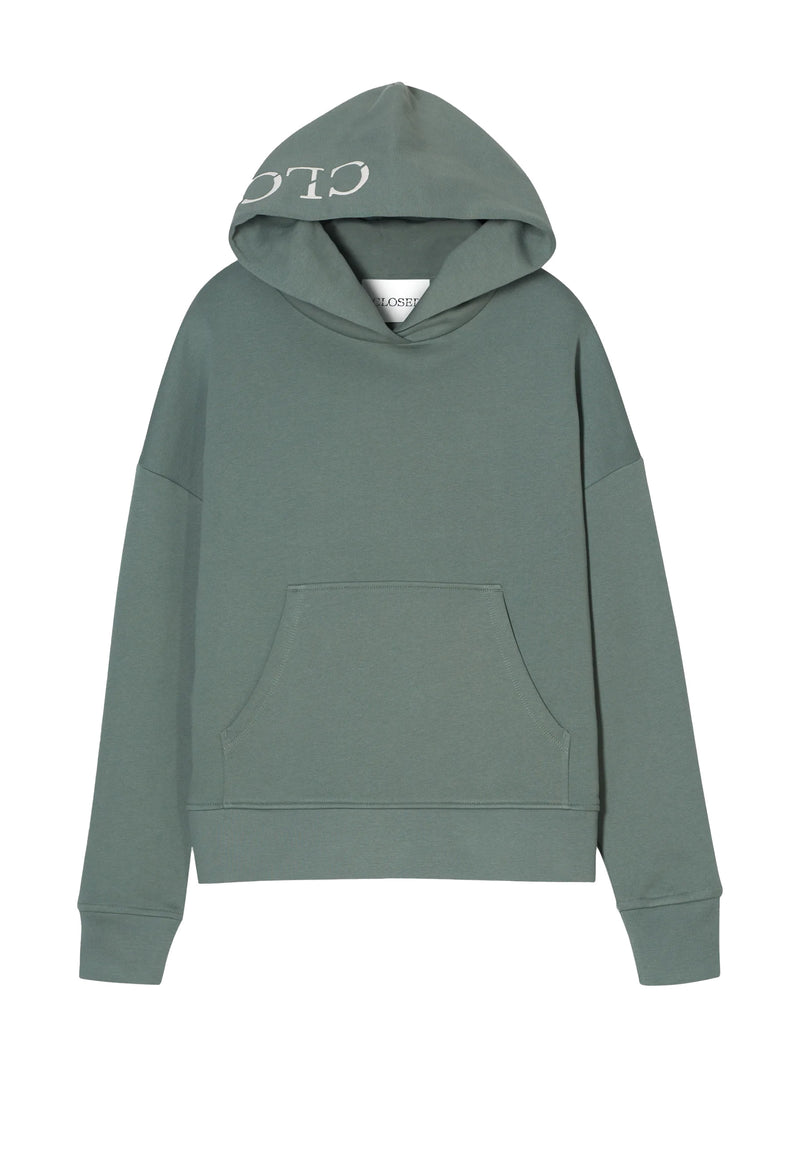 C95358 Logo Hoodie | Faded Green