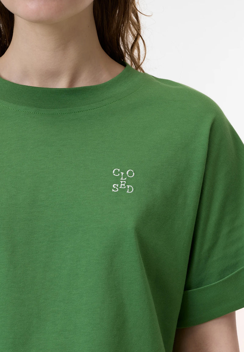 C95446 Cropped T-Shirt | Matcha Green