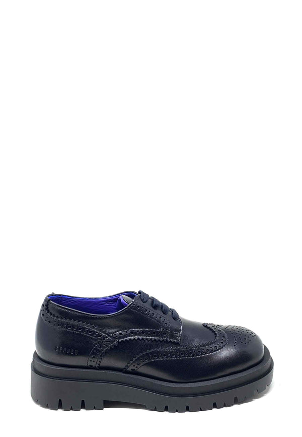 CPH1011 Oxford Shoe | Black Brushed