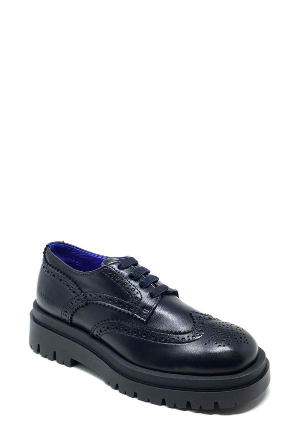 CPH1011 Oxford Shoe | Black Brushed