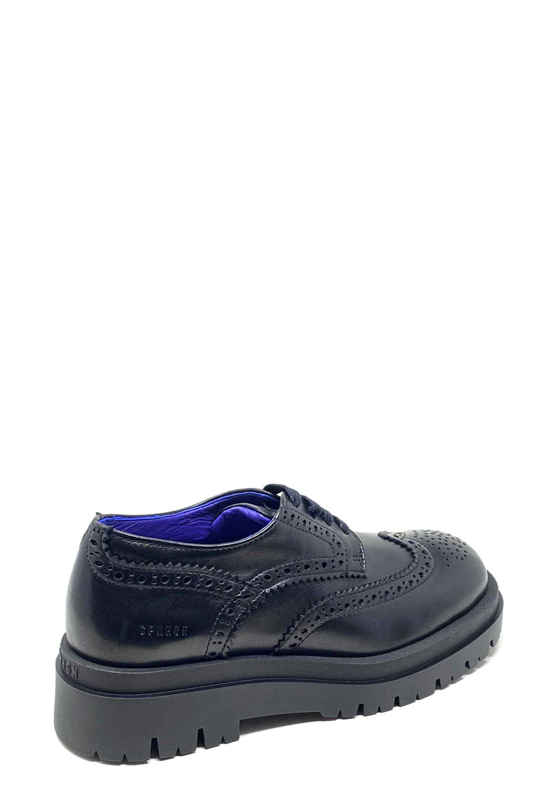 CPH1011 Oxford Shoe | Black Brushed