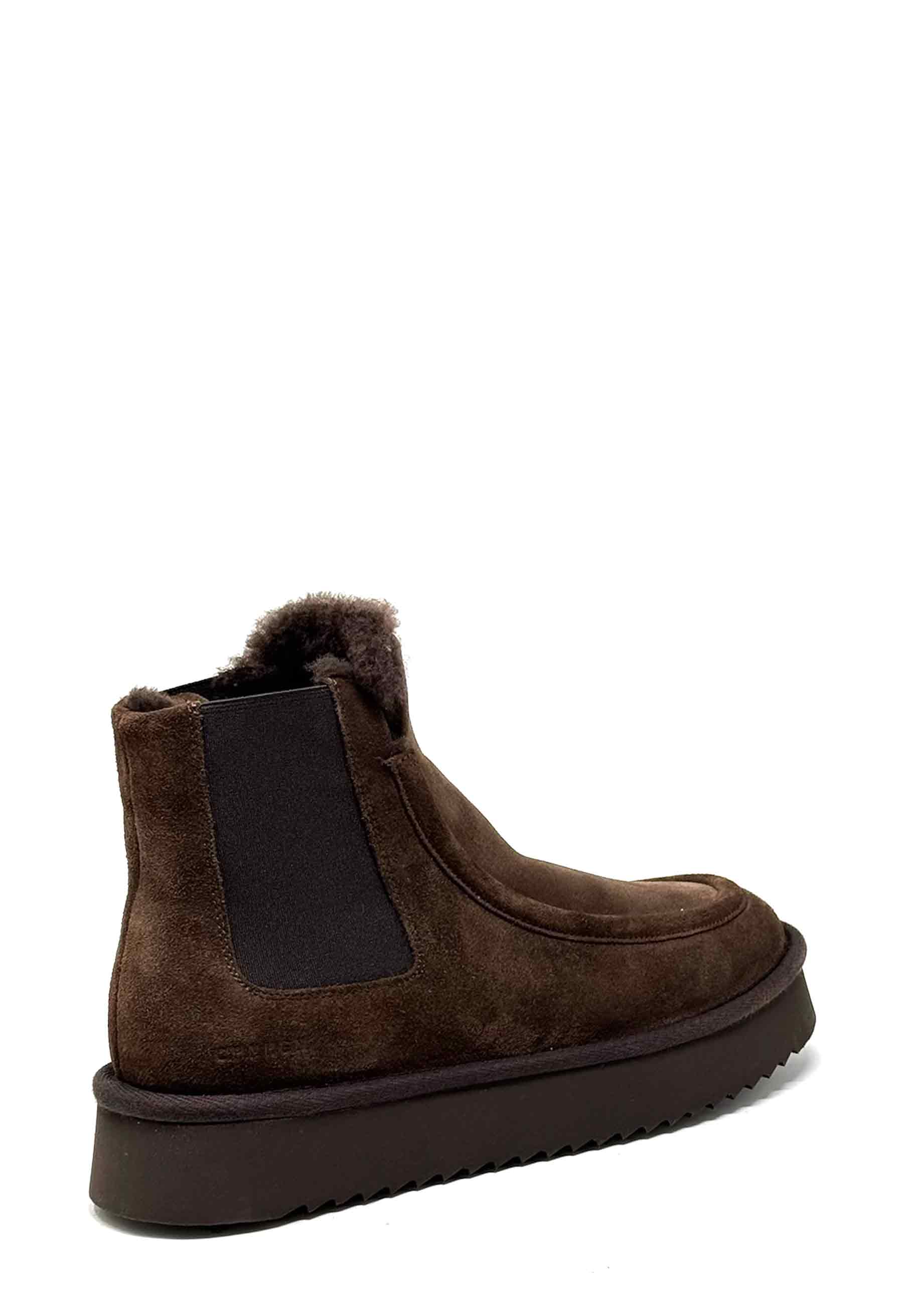 CPH267 Warmfutter Chelsea Boot | Chocolate Suede