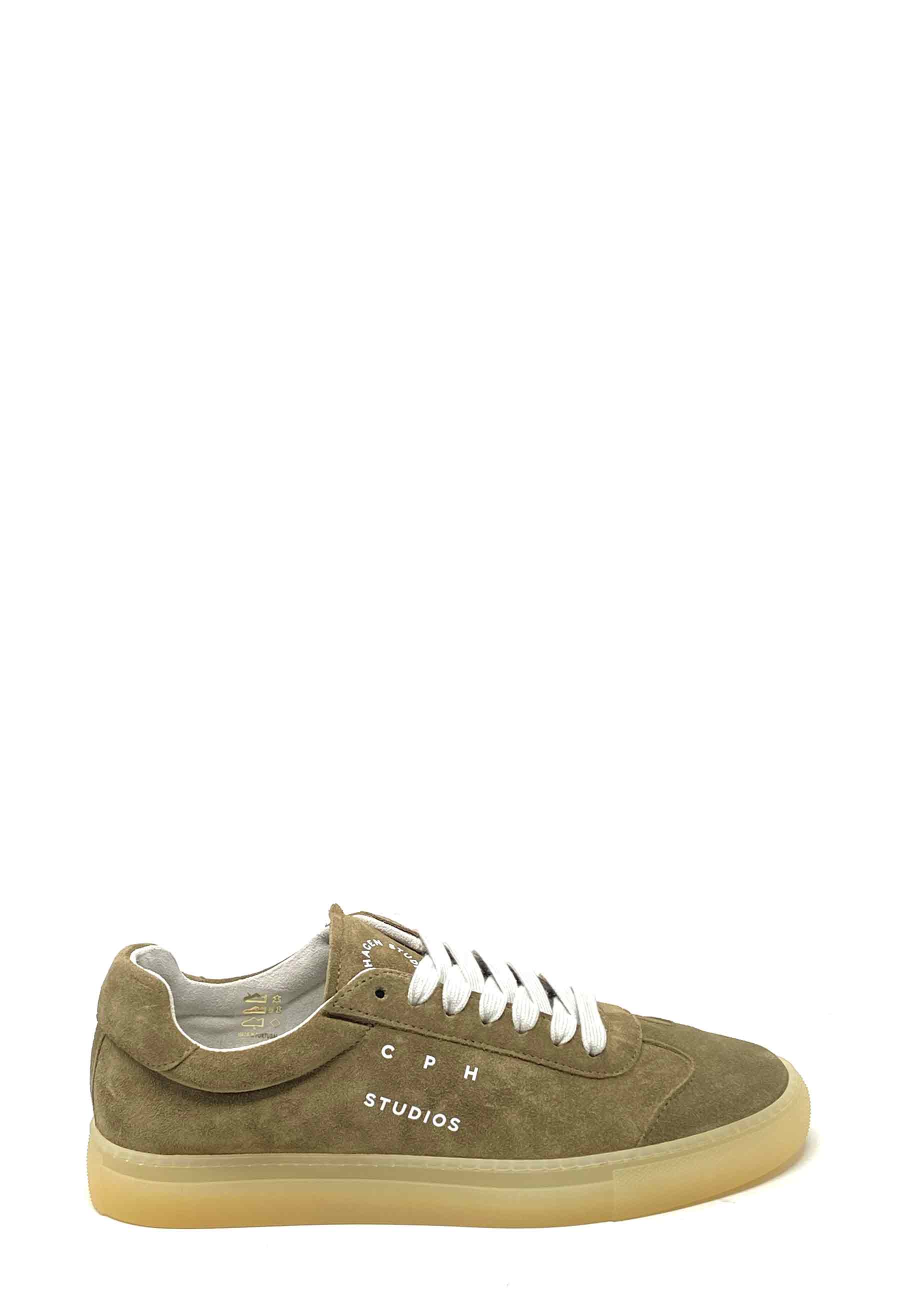 CPH433 Sneaker | Taupe Suede