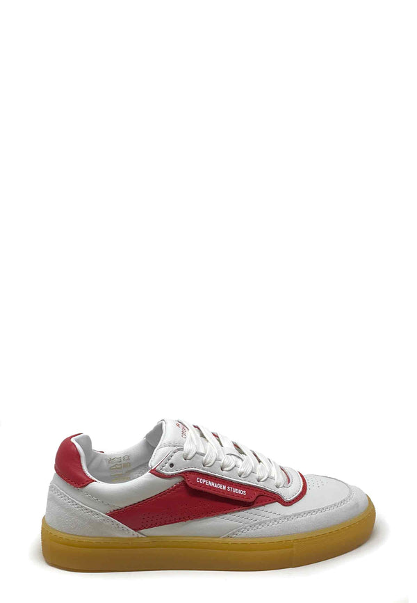 CPH90 Sneaker | White/Red