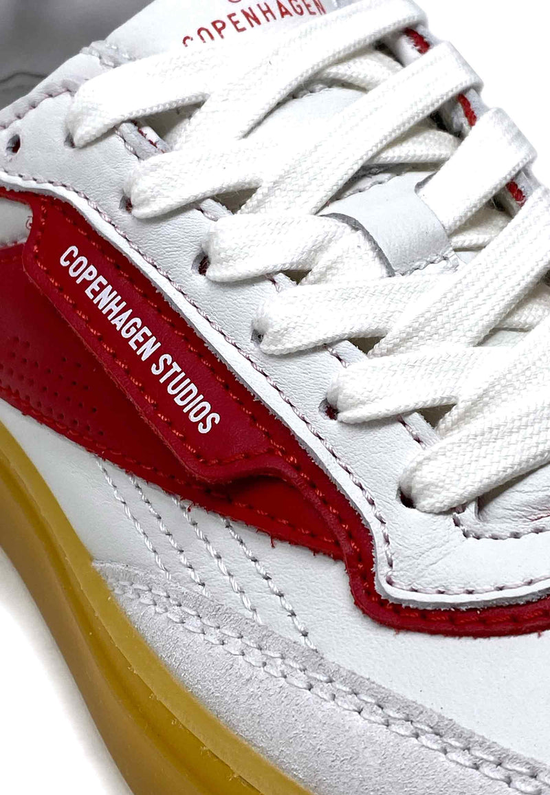 CPH90 Sneaker | White/Red