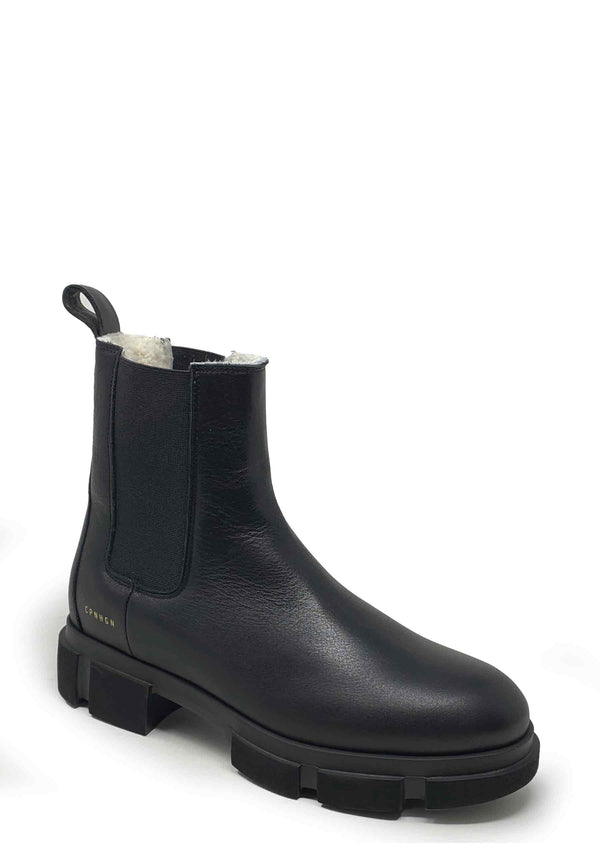 CPH570 Chelsea Boot | Black Vitello Teddy