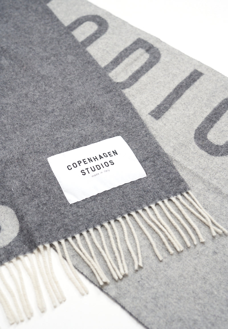 CPH SHAWL 1 | Wool Mix Grey