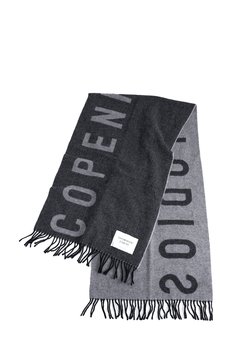 CPH SHAWL 1 | Wool Mix Black