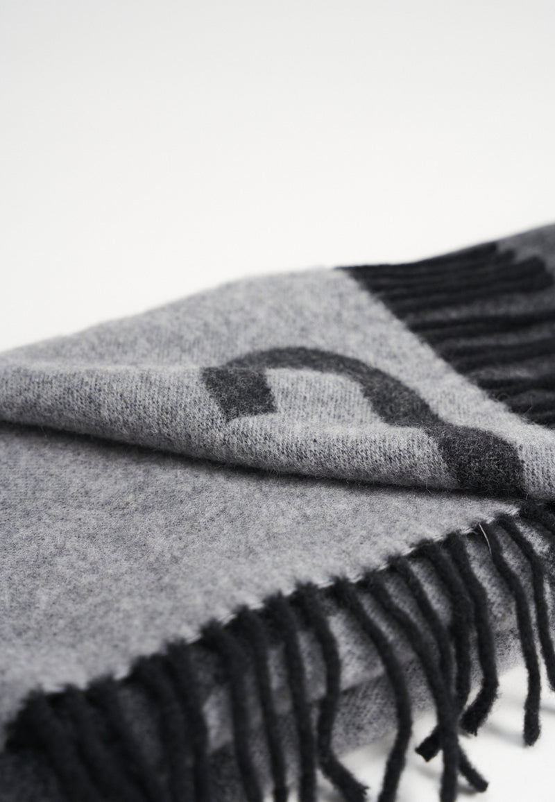 CPH SHAWL 1 | Wool Mix Black