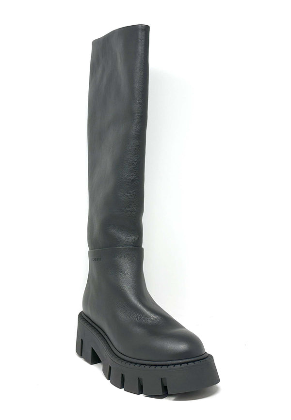 CPH138 Langschaft Boot | Black Vitello