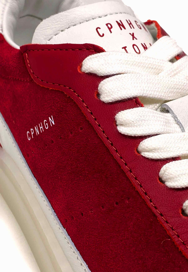 CPH253 x Toni Garrn Sneaker | Red/White