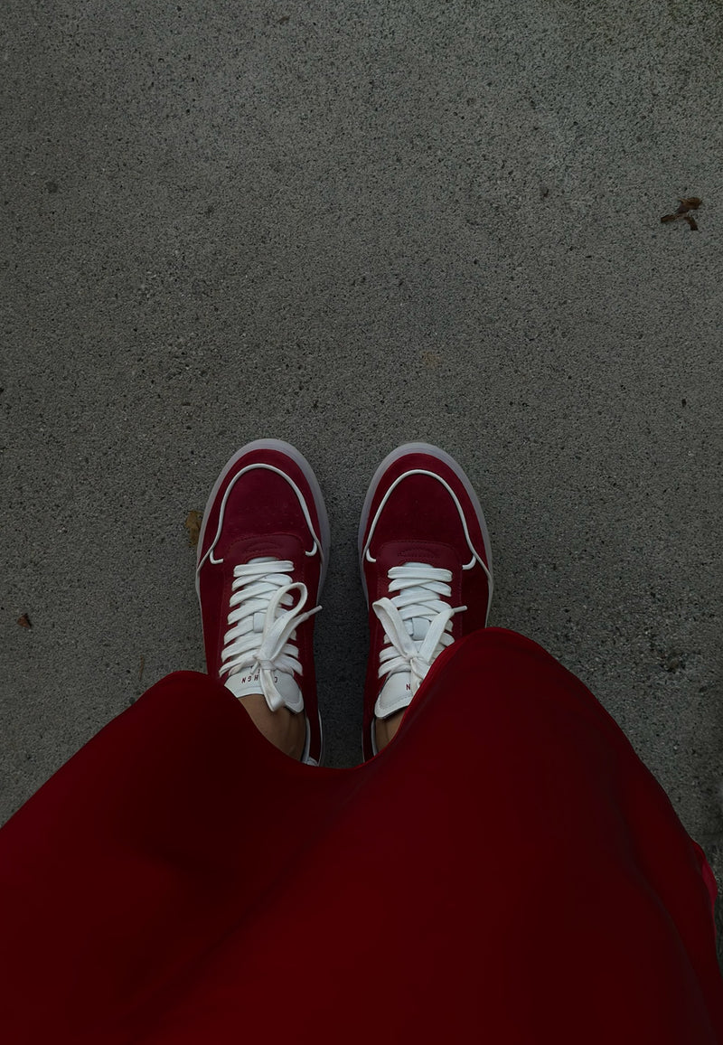 CPH253 x Toni Garrn Sneaker | Red/White