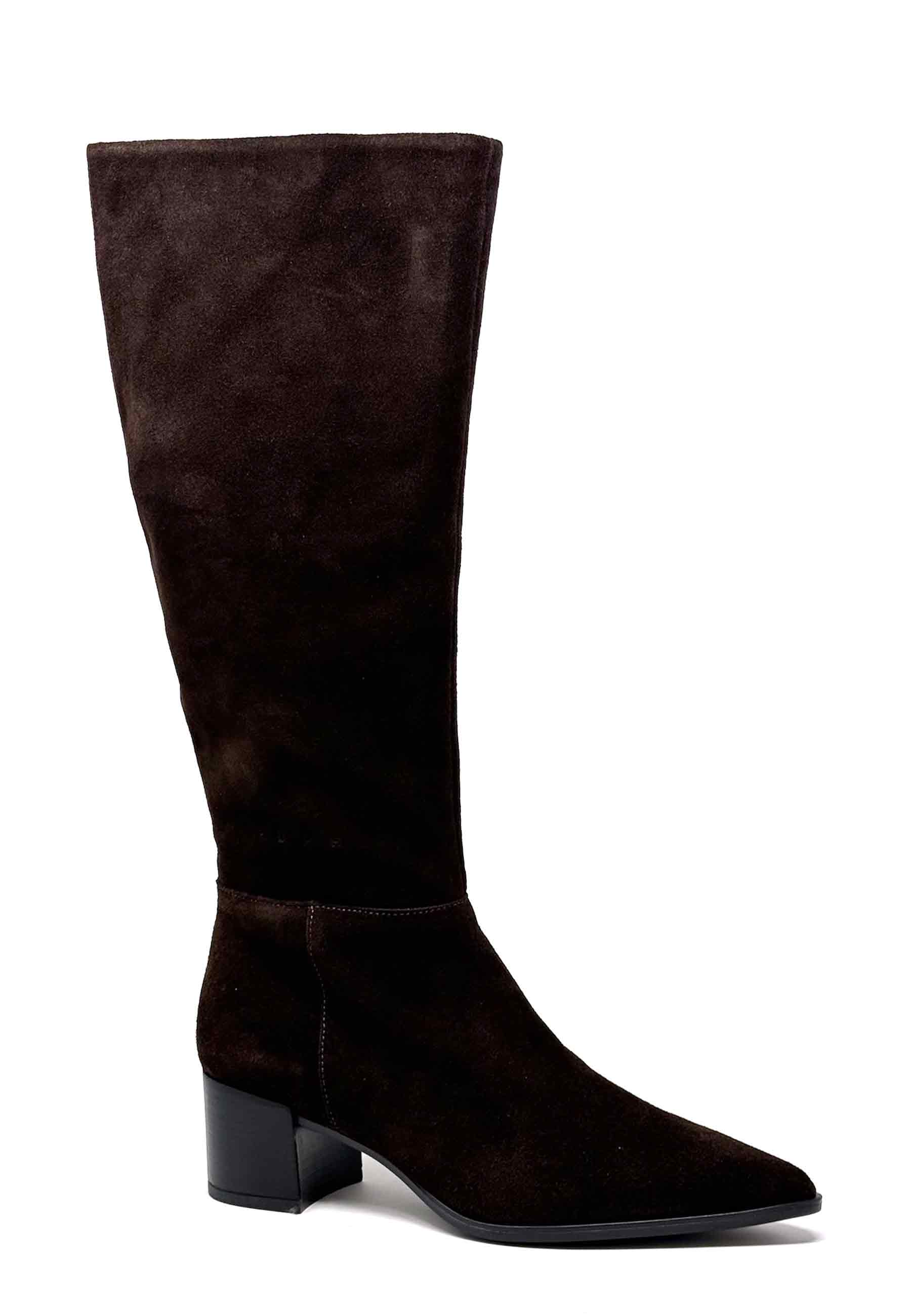 CPH299 Heel Langschaft Boot | Chocolate