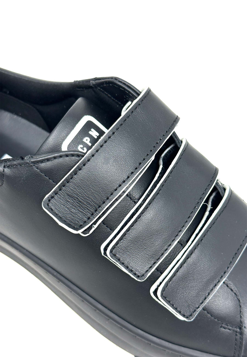 CPH429 Klett Sneaker | Black Soft Vitello