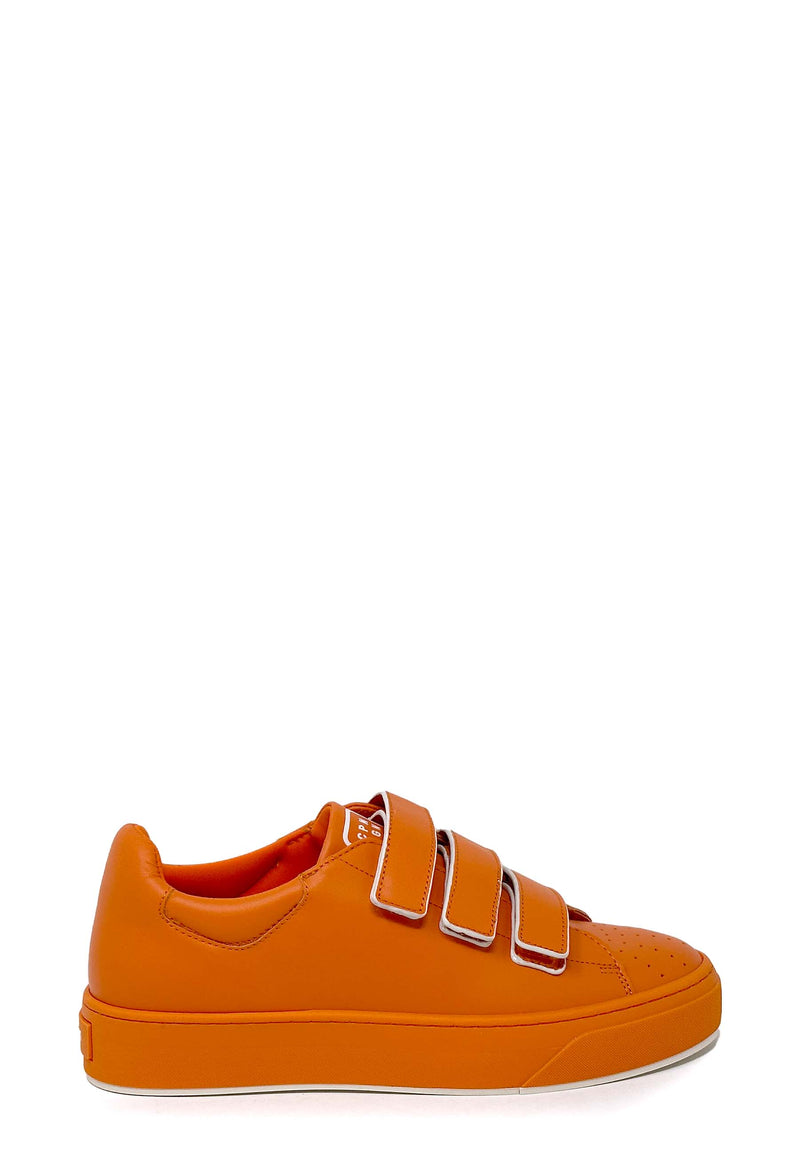 CPH429 Klett Sneaker | Orange Soft Vitello