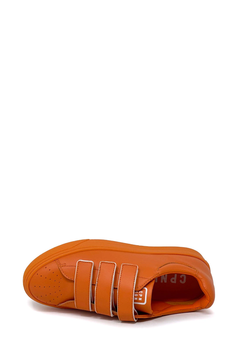 CPH429 Klett Sneaker | Orange Soft Vitello