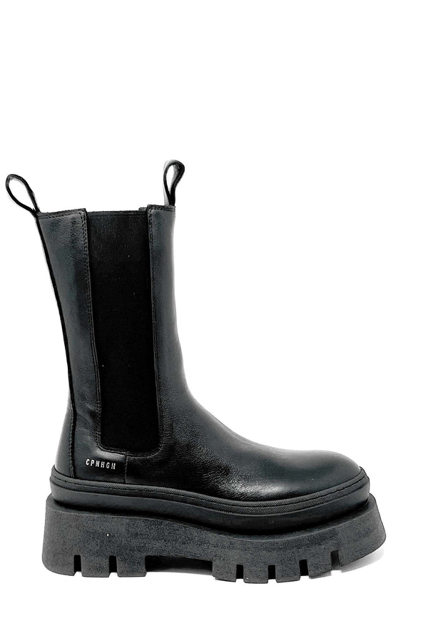 CPH685 Chelsea Boots | Black Vitello