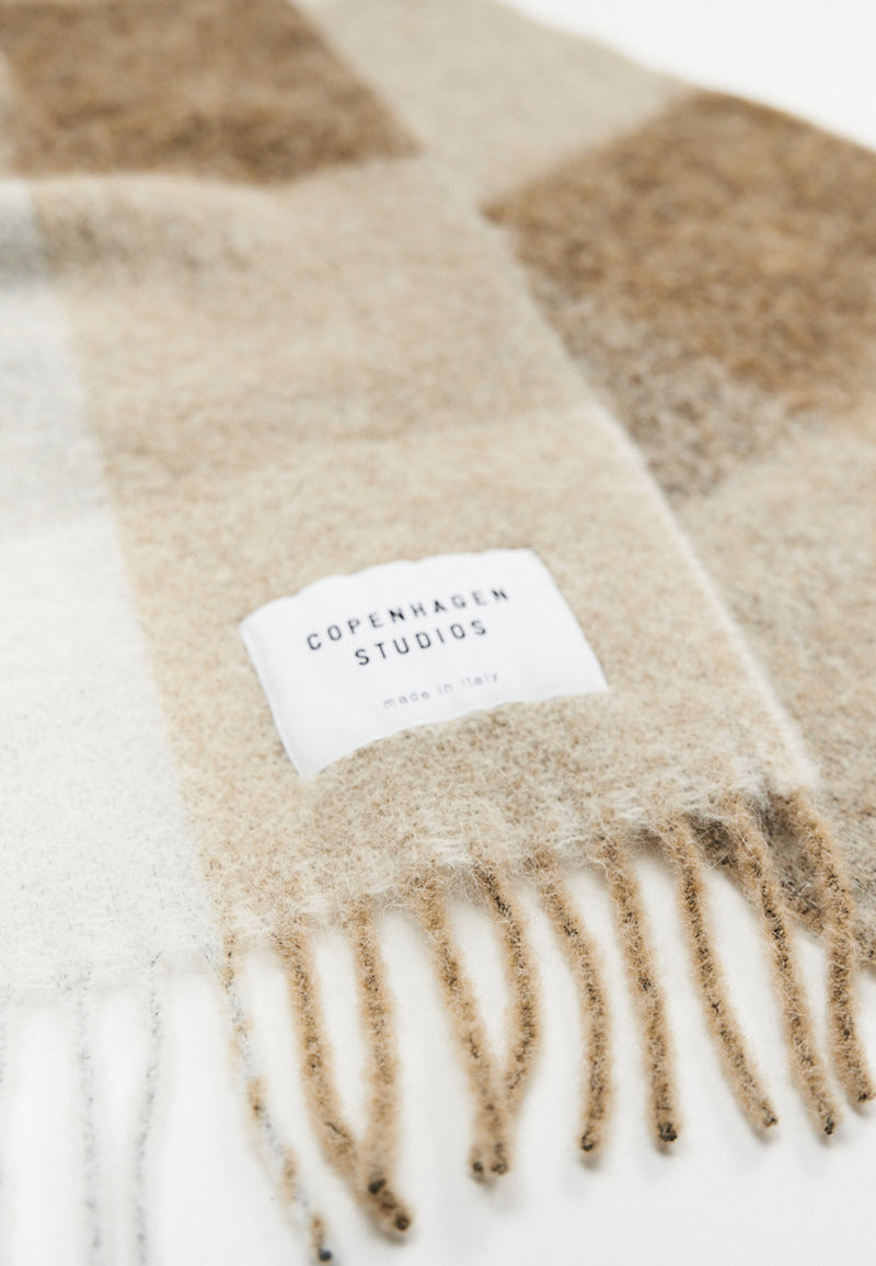 CPH SHAWL 4 | Wool Mix Beige