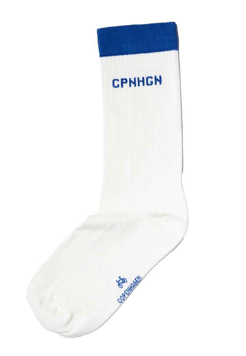CPHSOCKS2 sock | White Blue