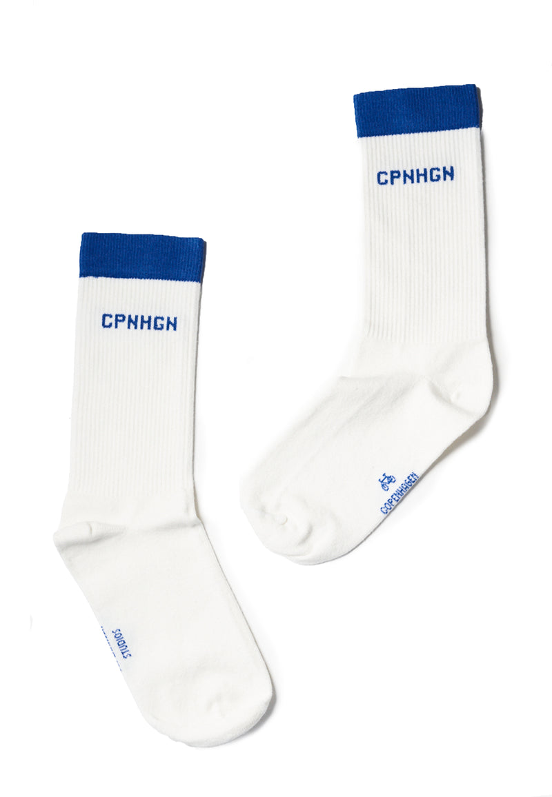CPHSOCKS2 sock | White Blue