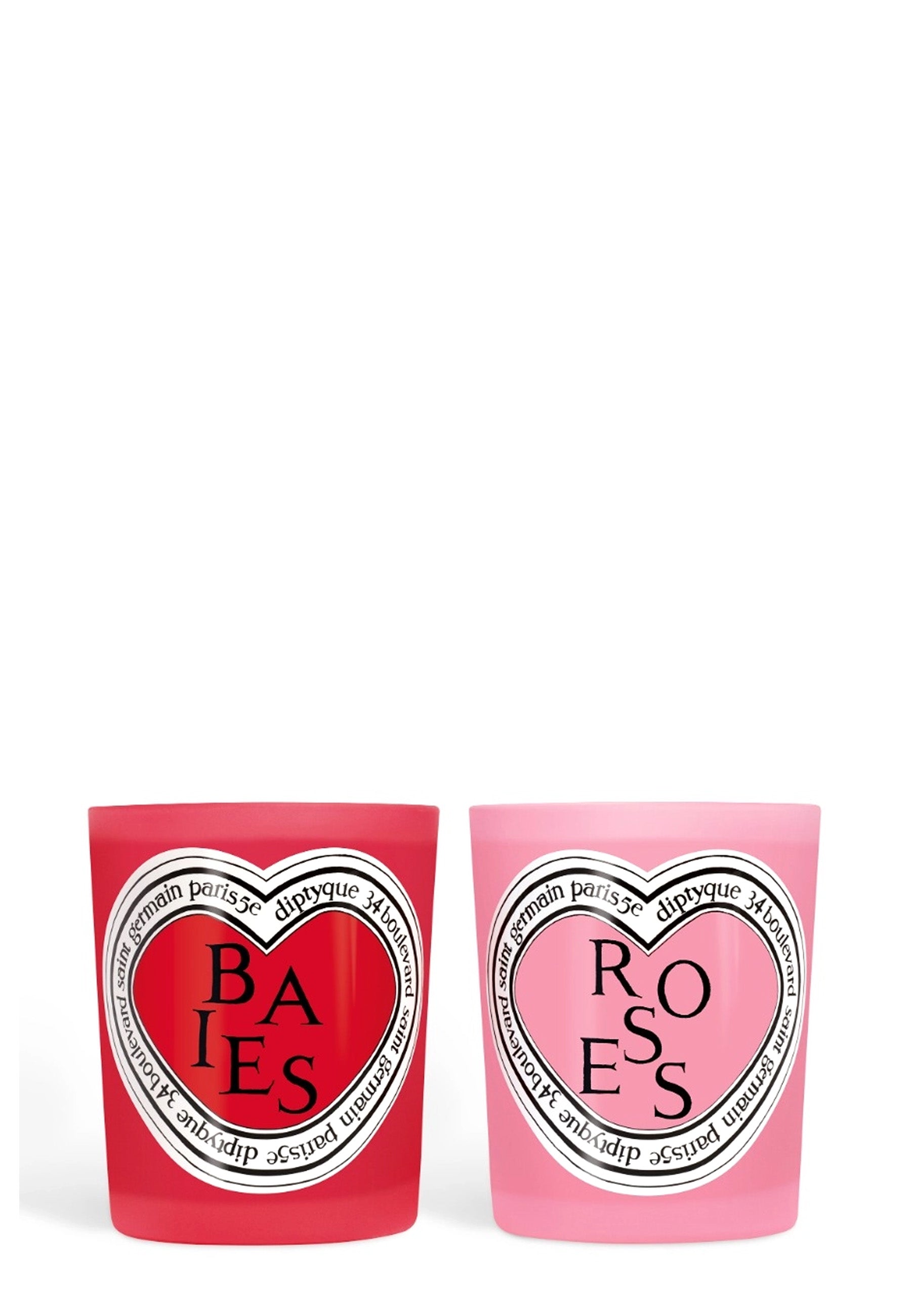 Diptyque | 2025 Valentine's Day Flowers & Roses Candle Duo