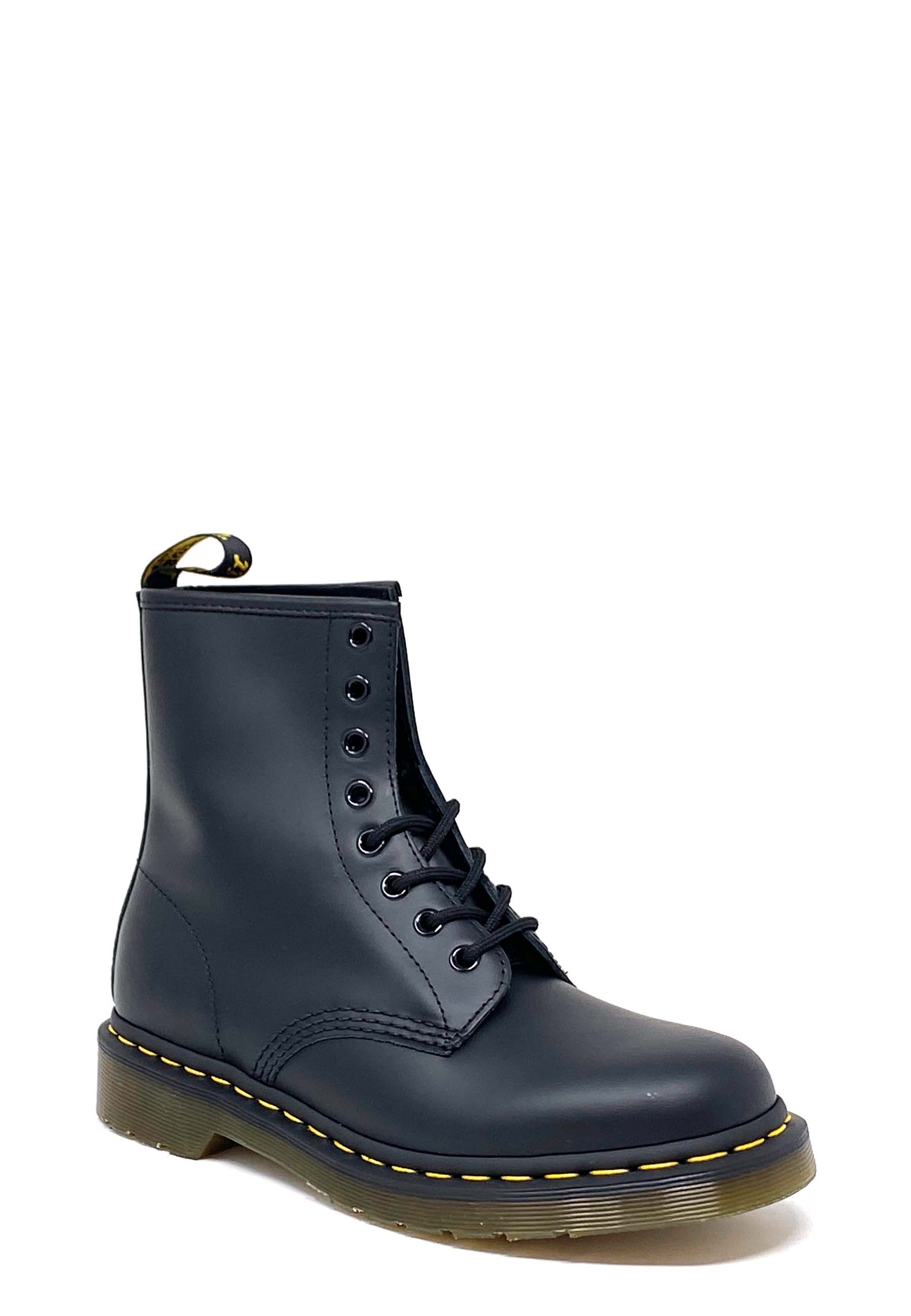 1460 Pascal Schnür Boot | Black Smooth