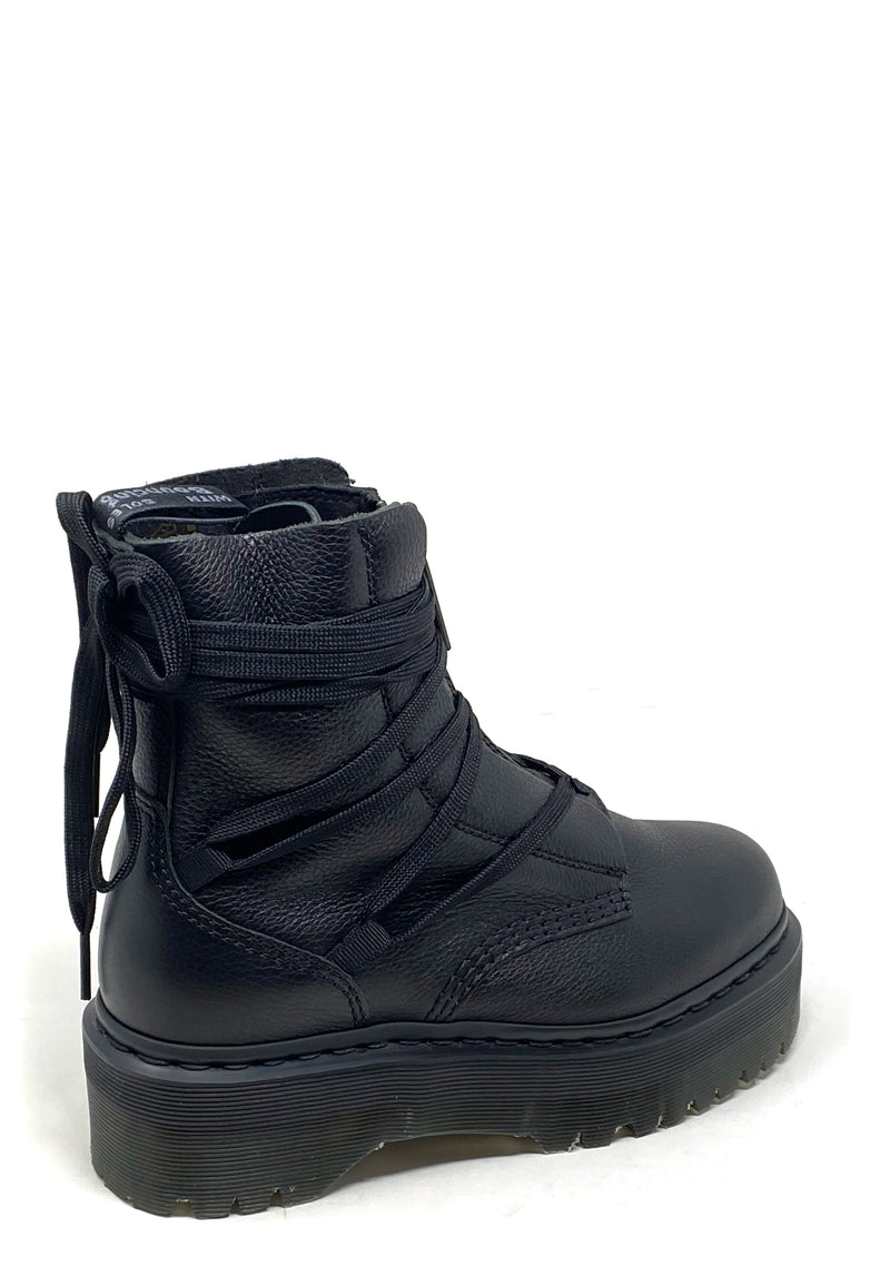 Jarrick II Lace-up Boot | Black Pisa