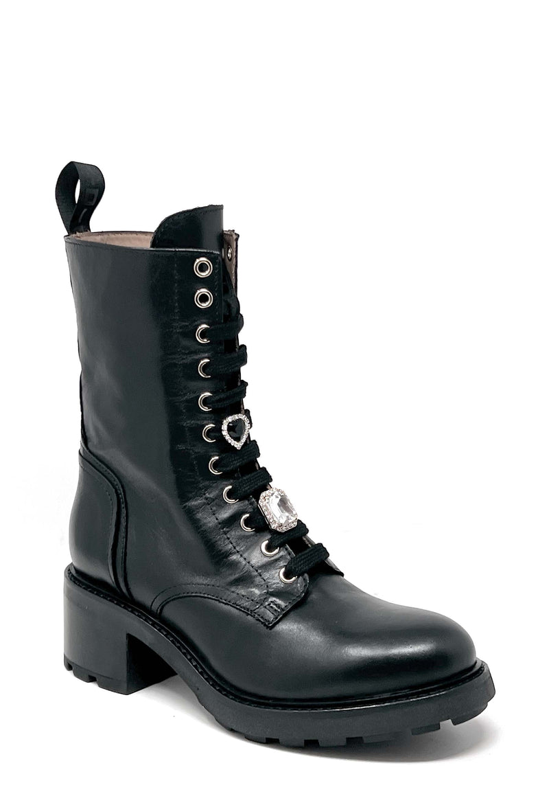 Afra20 lace-up boot | Nero