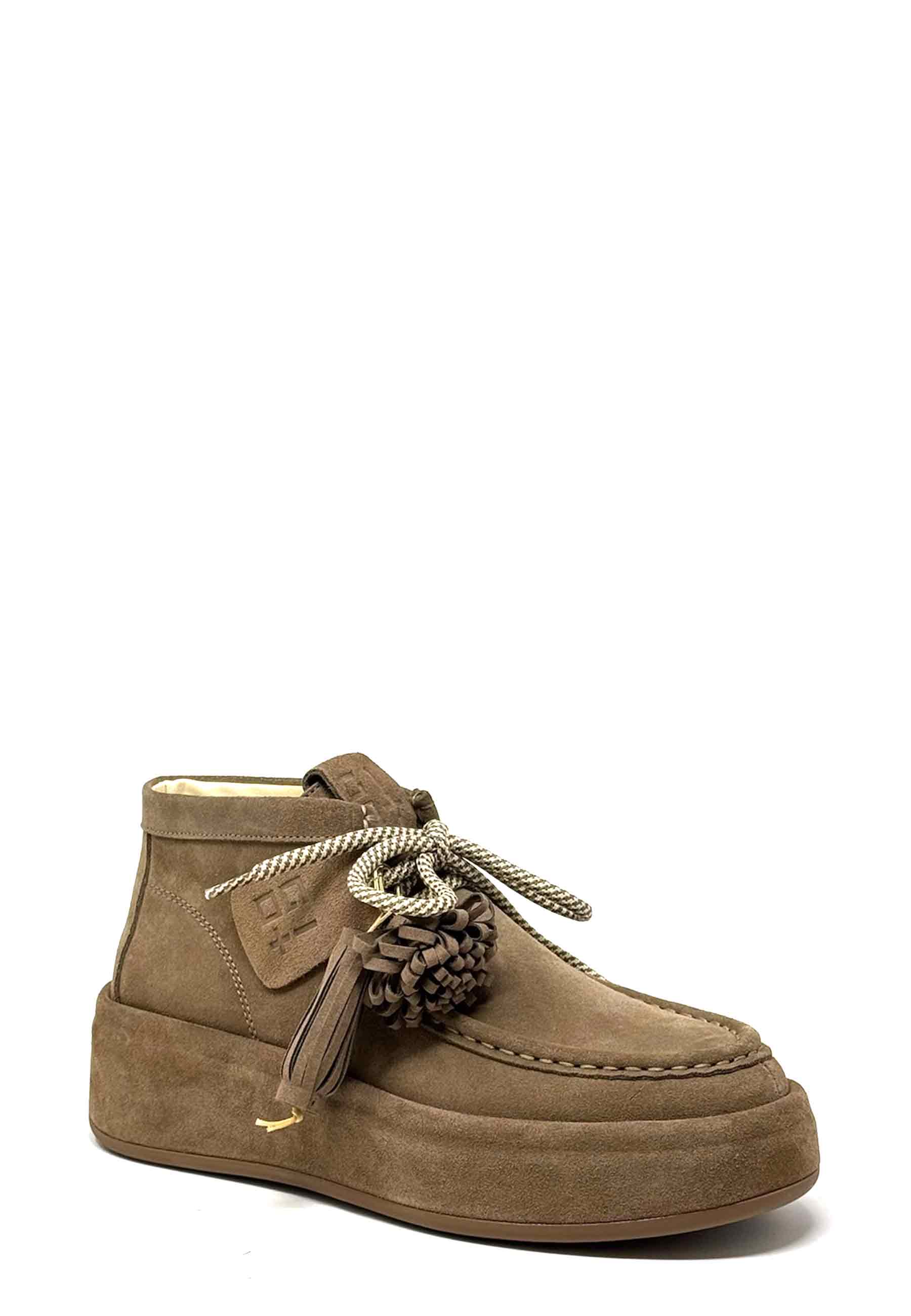 LOLA02 Sneaker | Camel Combi