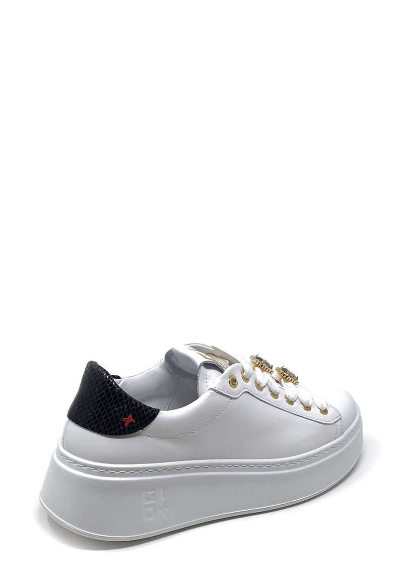 Pia Sneakers | White Nero