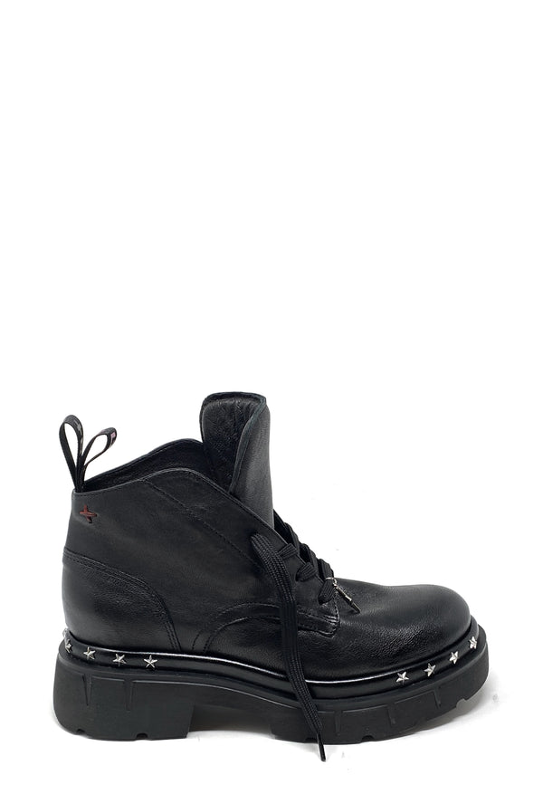 CORA08 lace-up boot | Nero