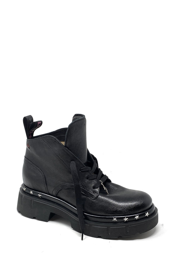 CORA08 lace-up boot | Nero