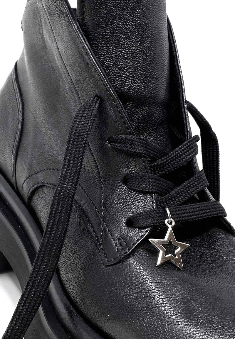 CORA08 lace-up boot | Nero