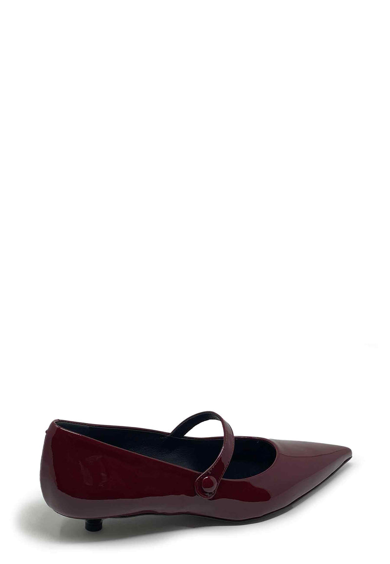 Hills Pump | Burgundy