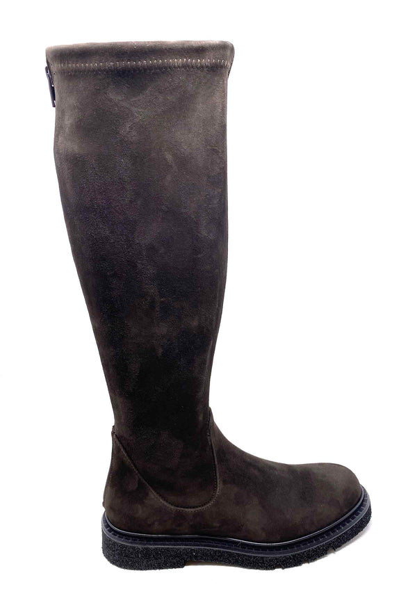 Kerr Langschaft Boot | Ebony Camoscio